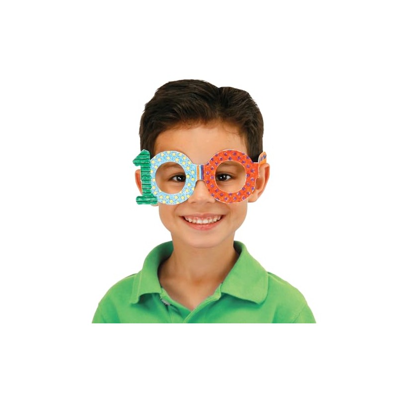 Really Good Stuff Ready-to-Decorate 100th Day Glasses