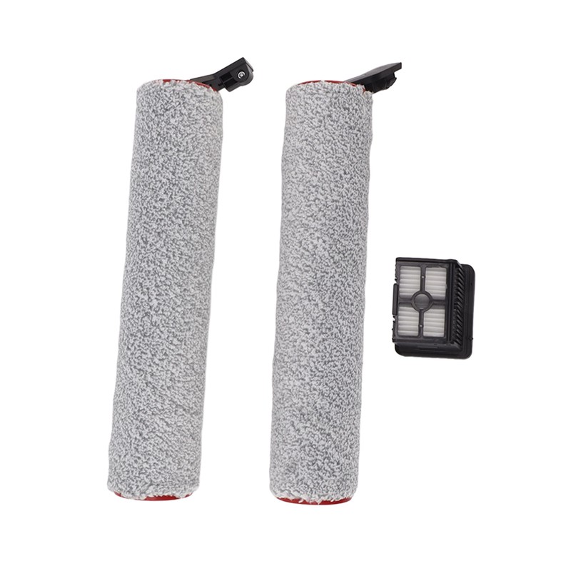 3PCS Roller Brush Filter Set ABS Soft Texture Vacuum Cleaner