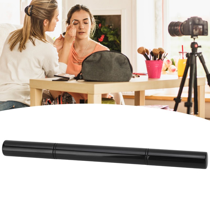 Portable Retractable Makeup Brush Double Ended Makeup Brush for Eyebrow