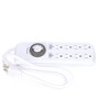 Woods 22575WD Indoor 8-Outlet Power Strip with Built-In Mechanical Timer;