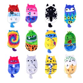 Cats vs Pickles 2pk Mystery Bags Gold Wave 4 inch Bean Filled Plushies