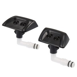 ACROPIX Front Left Right Headlight Washer Nozzle Sprayer Jet Fit for Land Rover Range Rover Sport HSE - Pack of 2 Black
