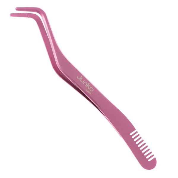 Clusters DIY Lash Tweezers, Eyelash Applicator, 2 in 1 Lash