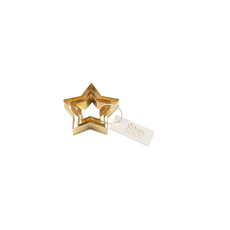 Räder Cookie Cutters Star Set of 3