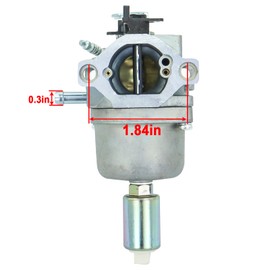 D105 Carburetor for John Deere D110 L107 LA115 X120 X145 Tractor (100 Series) with 42-Inch Mower Deck with Air Filter kit