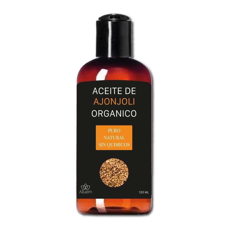 Alluem Aceite De Ajonjoli 100% Puro Orgámico Masajes