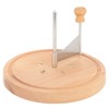 Cheese Curler Professional Ergonomic Handle Rotating Cheese Flower Cutter for