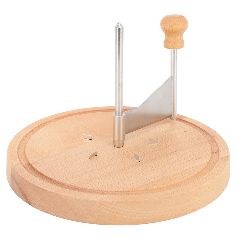 Cheese Curler Professional Ergonomic Handle Rotating Cheese Flower Cutter for