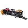 Carrier Truck Toy Model Alloy Detachable Six Car Kids Transport