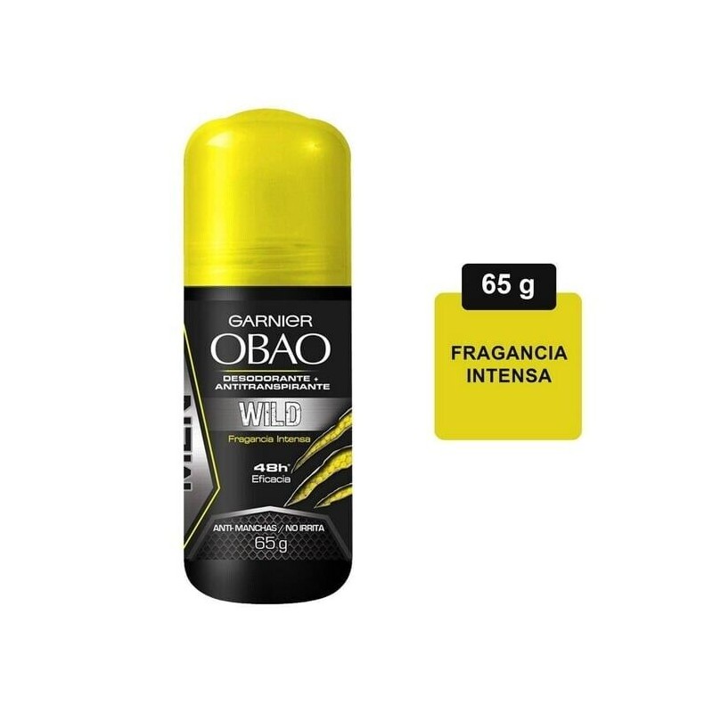 Garnier Obao TATTOO Deodorant Antiperspirant 3 Pack Garnier OBAO Mens