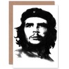Wee Blue Coo PORTRAIT REVOLUTION CHE GUEVARA BLANK GREETINGS BIRTHDAY