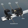 Arrow Saw, Carbon Arrow Cutter with 2x Resin Saw Blades,
