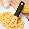 ROARINGWILD Corn Peeler Stainless Steel Corn Cob Remover Stripper Peeler