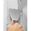ROLLINGDOG 3 Inch Paint Scraper - Stiff Putty Knife Chisel