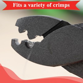 SPEEDWOX Fishing Crimping Tool Fishing Pliers for Single-Barrel Sleeves Crimper Tool Fishing Tackle Saltwater Fishing Gear Crimping Pliers Fishing Crimps for Fishing Line Single Barrel Crimp Sleeves