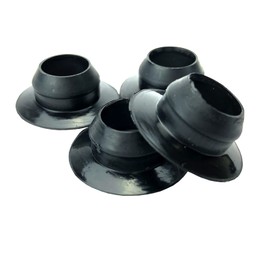 4 Inner Tube Rim Hole Valve Stem Bushing Adapters to Reduce TR15 to TR13 Tire Rim Holes.