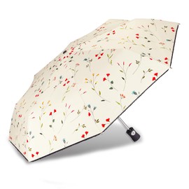 Folding Umbrella, Sun Umbrella, UV Protection, Thermal Blocking, Folding Umbrella, One-Touch Automatic Opening/Closing, Lightweight, Foldable, Parasol, Rain Umbrella, UV Protection, Windproof, Water