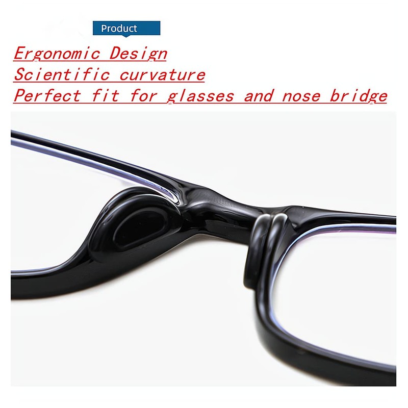 Eyeglass Glasses Nose Pads,BEHLINE Stick on Anti-Slip Adhesive Glasses Nose