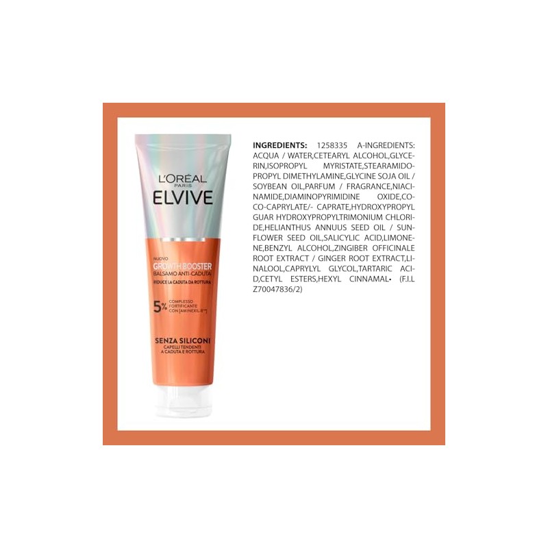 L'Oréal Paris Kit Elseve Hair Growth Booster Shampoo, Conditioner, Serum