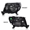 CROSSDESIGN Headlights Assembly Compatible with Toyota Tacoma 2005 2006 2007