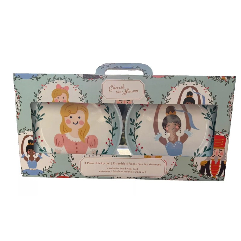 Cherish the Season Set 4 Kids Holiday Nutcracker Sugarplum Fairies