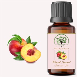 RADANYA Ayurveda RADANYA Ayurveda Peach Kernel Carrier Oil 100% Pure & Natural Cold Pressed Carrier Oil