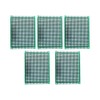 Elec4U 6x8 5-Piece Set Double-Sided Tin-Plated Universal Prototyping Board, Solderable
