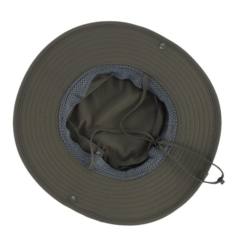 Connectyle Unisex UPF 50+ Wide Brim Sun Hat, Breathable, Safari