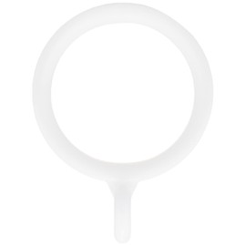 Fullness SC-M2103 Curtain Ring Runner, S, 10 Pieces, Outer Diameter: Approx. 1.4 inches (35 mm), White