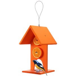 Cinnvoice 1 Set Oriole Bird Feeder Hanging Fruit and Jelly Oriole Feeder with Pegs for Orange Halves