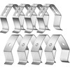 8 Pcs Meat Grill Thermometer Probe Holder Clip BBQ Temp