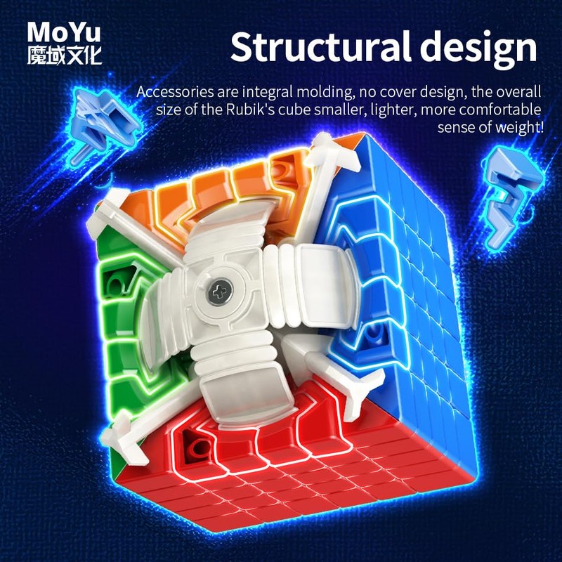 Bucubke Moyu Meilong 6x6 V2 Stickerless Magic Cube MoFang JiaoShi