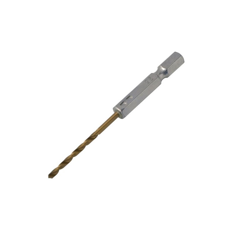 GREATTOOL GTTD-25 HSS Steel Titanium Coated Drill Blade for Ironwork