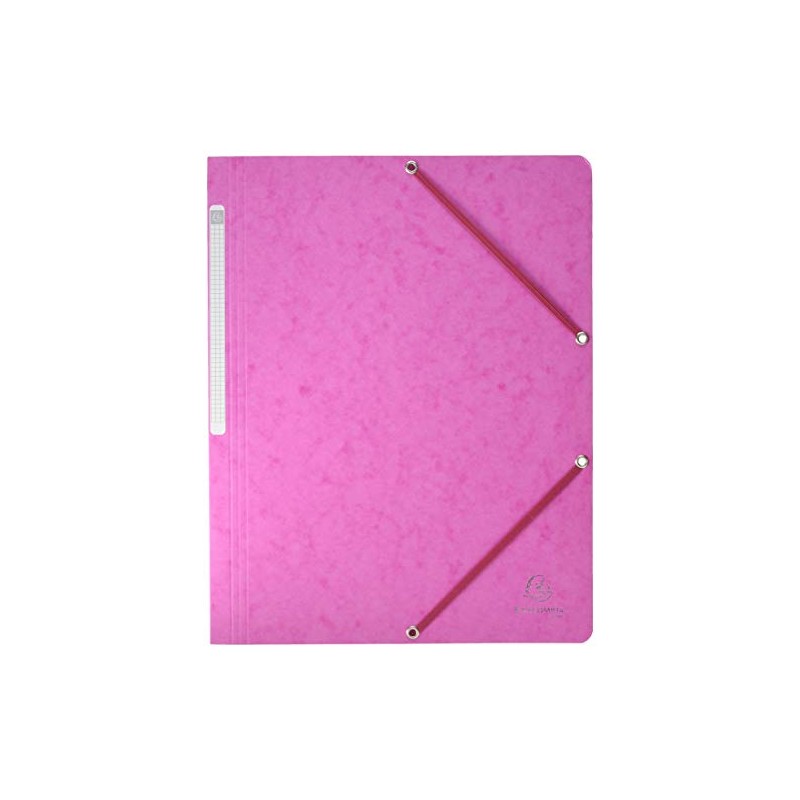 Exacompta 5510E Folder with Corner Elastic Fastener Bands