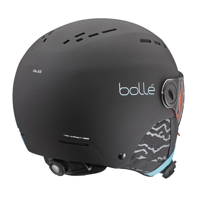 bollé - QUIZ VISOR Black Blue Matte XS 49-52 cm