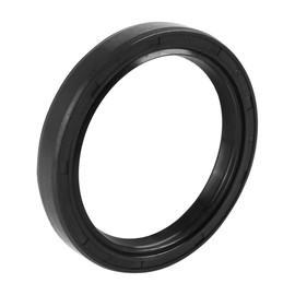 X AUTOHAUX Cover Double Lip TC Shaft Seal for Car 55 mm x 70 mm x 10 mm Black