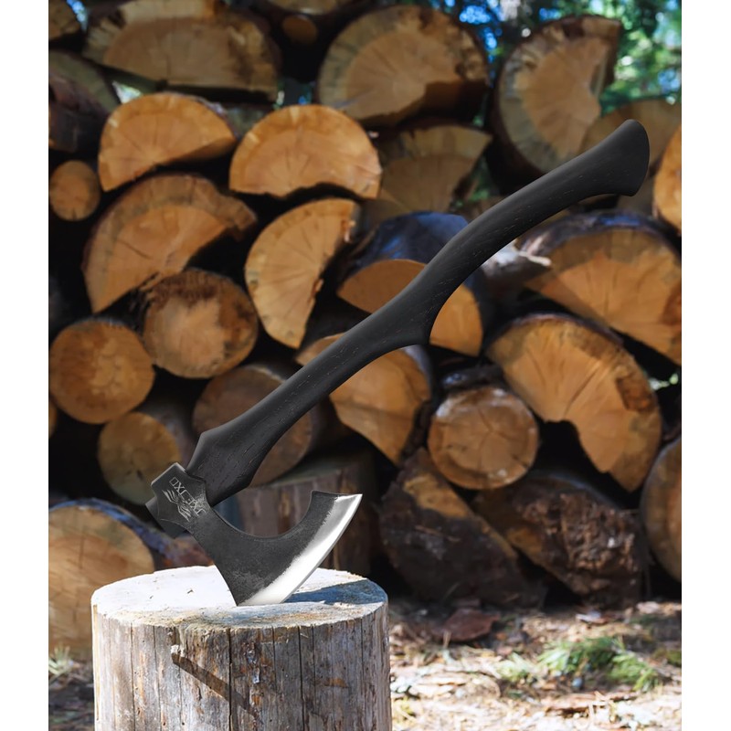 JXE JXO 22.8 Inch Hatchet, Splitting Axe 1065 High Manganese