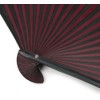 Kyoetsu Men's Hand Fan, Pure Silk, Plain, 2 Colors, Bamboo