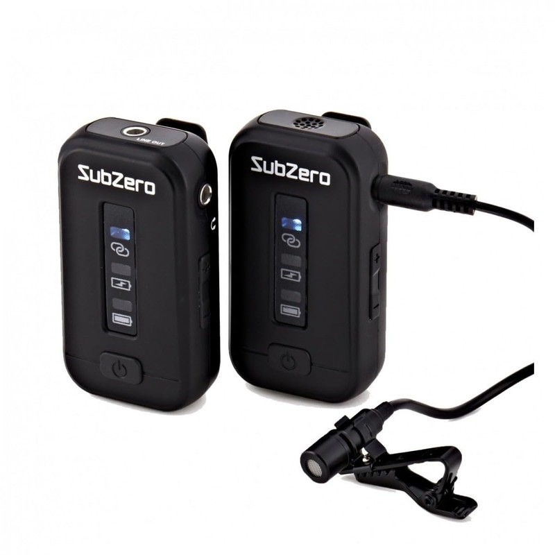 SubZero Wireless Lavalier Microphone System for Phone and Android Camera