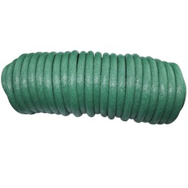 AERZETIX - C49980 - flexible garden wire - 10m x 9mm - with foam protection - flexible twist wire - binding tape - threads and binding wires - colour green