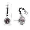 BESPORTBLE Compass Keychain Hunting Handheld Camping Outdoor Compass Pocket Engraved