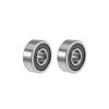 sourcing map 605-2RS Deep Groove Ball Bearings 5mm x 14mm