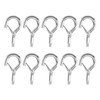 eMagTech Pack of 10 M5 Screw Hooks Hanging Spring Buckle
