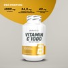 BioTechUSA Vitamin C 1000 + BioFlavonoids, Multiple Sources, Immune Support,