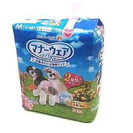 Mannerwear Girls Medium Size Small to Medium Dogs 34 Count