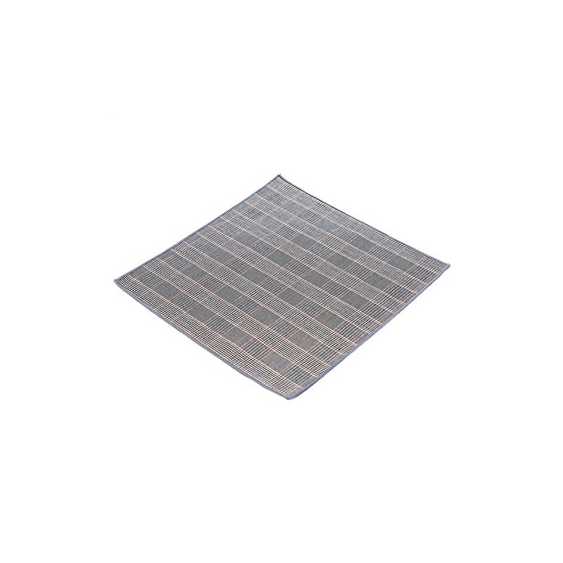 DonDon Men's Pocket Square Handkerchief 23 x 23 cm Cotton
