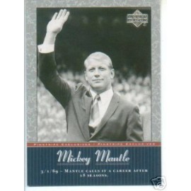 2001 Upper Deck Mickey Mantle  Yankees NR MT # MM 50