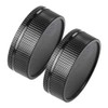 Fotover Body Cap and Lens Rear Cap Cover Replacement Set