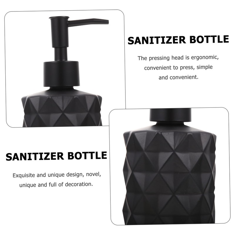 FELTECHELECTR Hand Wash Dispenser Delicate Pump Bottle Shower Shampoo Dispenser