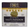 Pride Of India - Salty Black Bean Namkeen Papadum Lentil